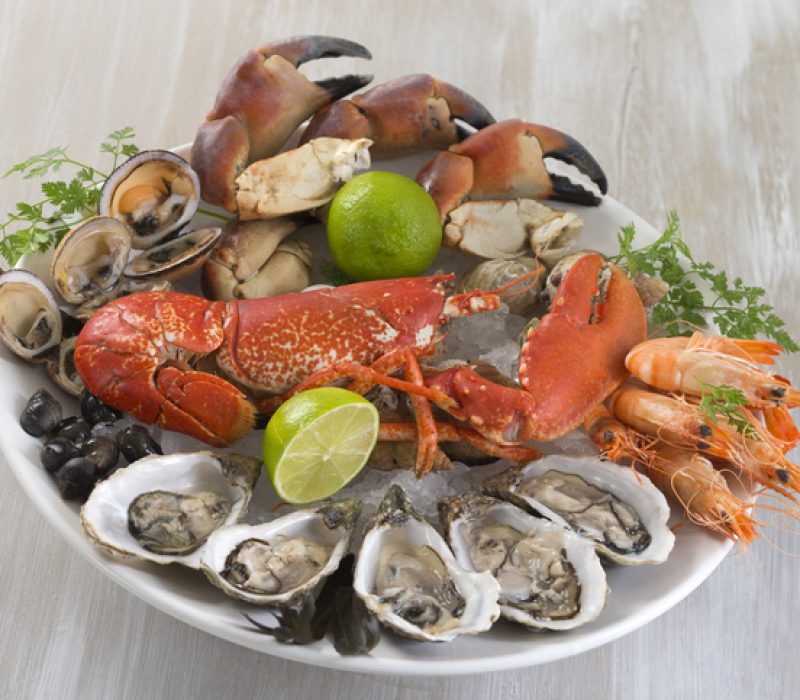 Seafood platter seafood plater with lobster